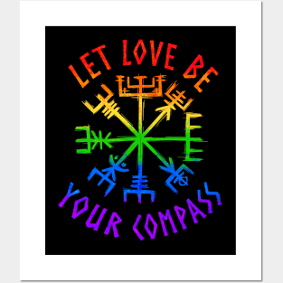 Love Compass - Pride Posters and Art